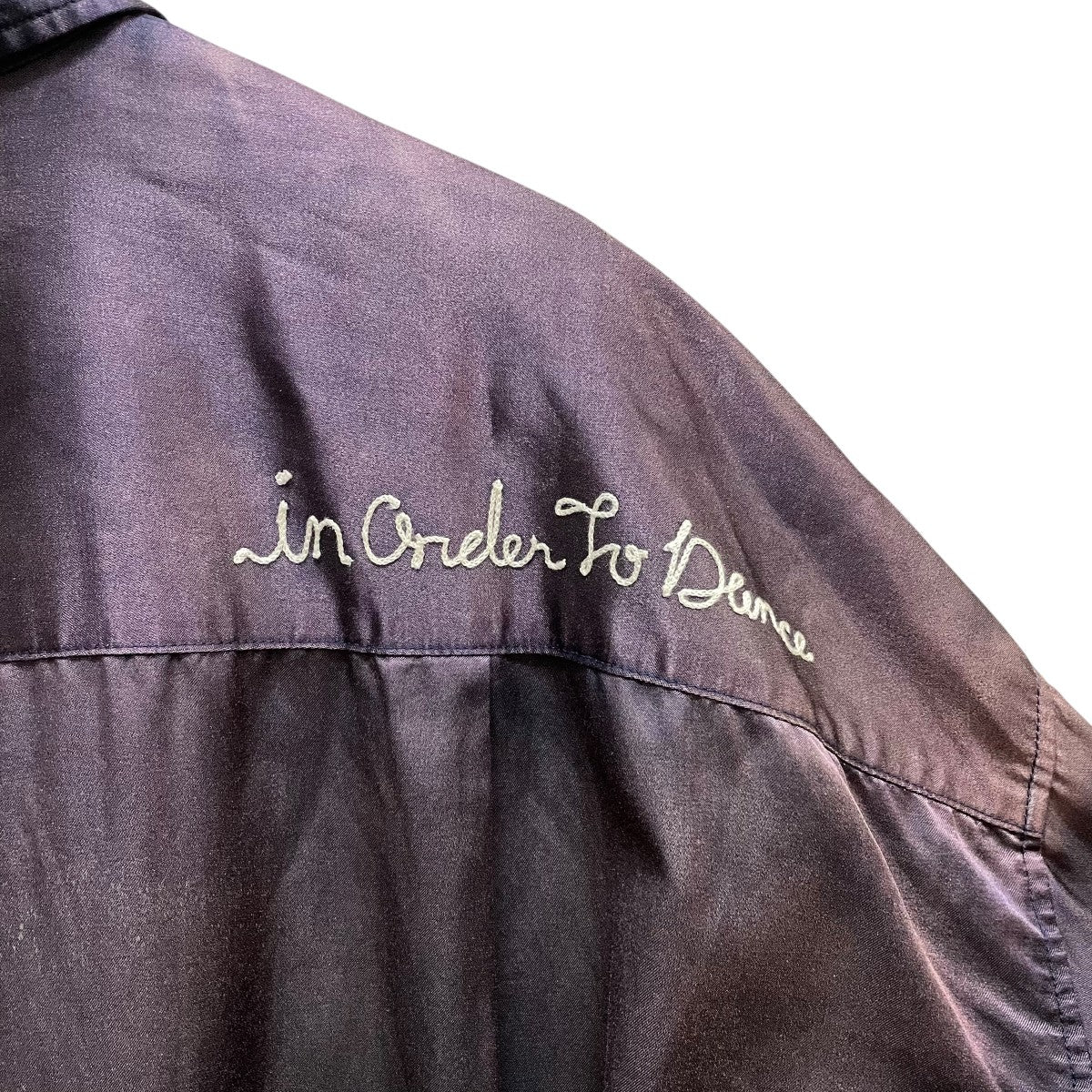 Maison MIHARA YASUHIRO 24SS【Embroidery Shirt】オープンカラーシャツC12SH116 古着・中古-8枚目のアイテム画像
