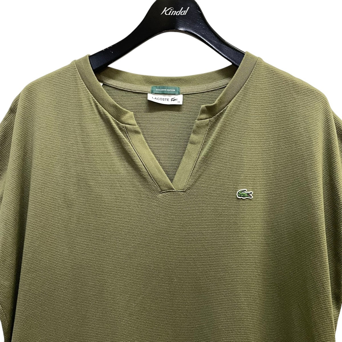 LACOSTE×B：MING by BEAMS 鹿の子ワンピースEF115PL 古着・中古-3枚目のアイテム画像