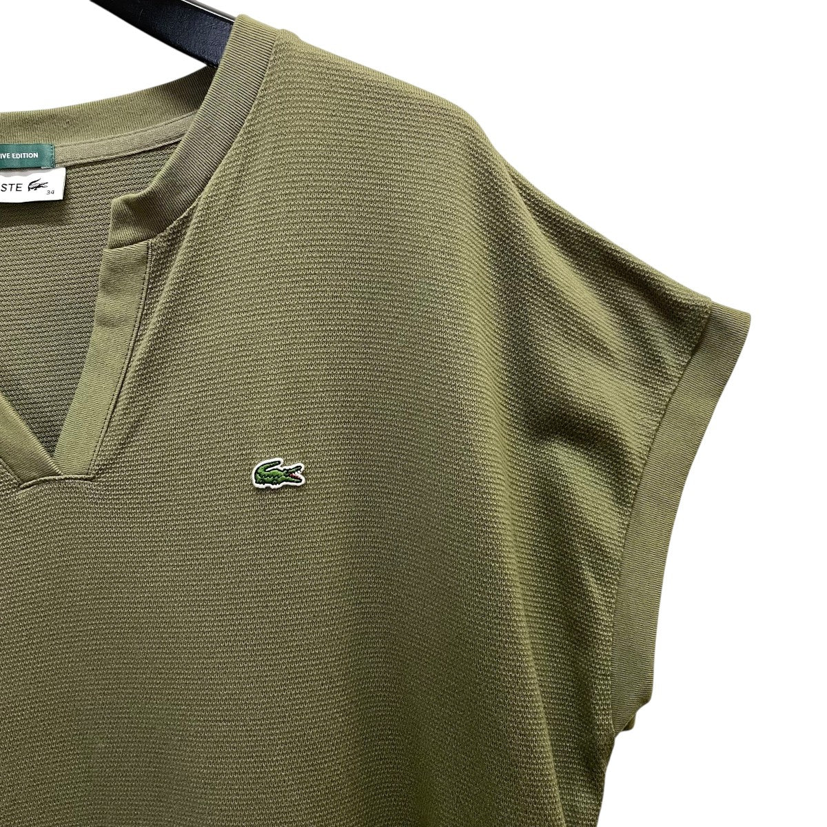 LACOSTE×B：MING by BEAMS 鹿の子ワンピースEF115PL 古着・中古-4枚目のアイテム画像