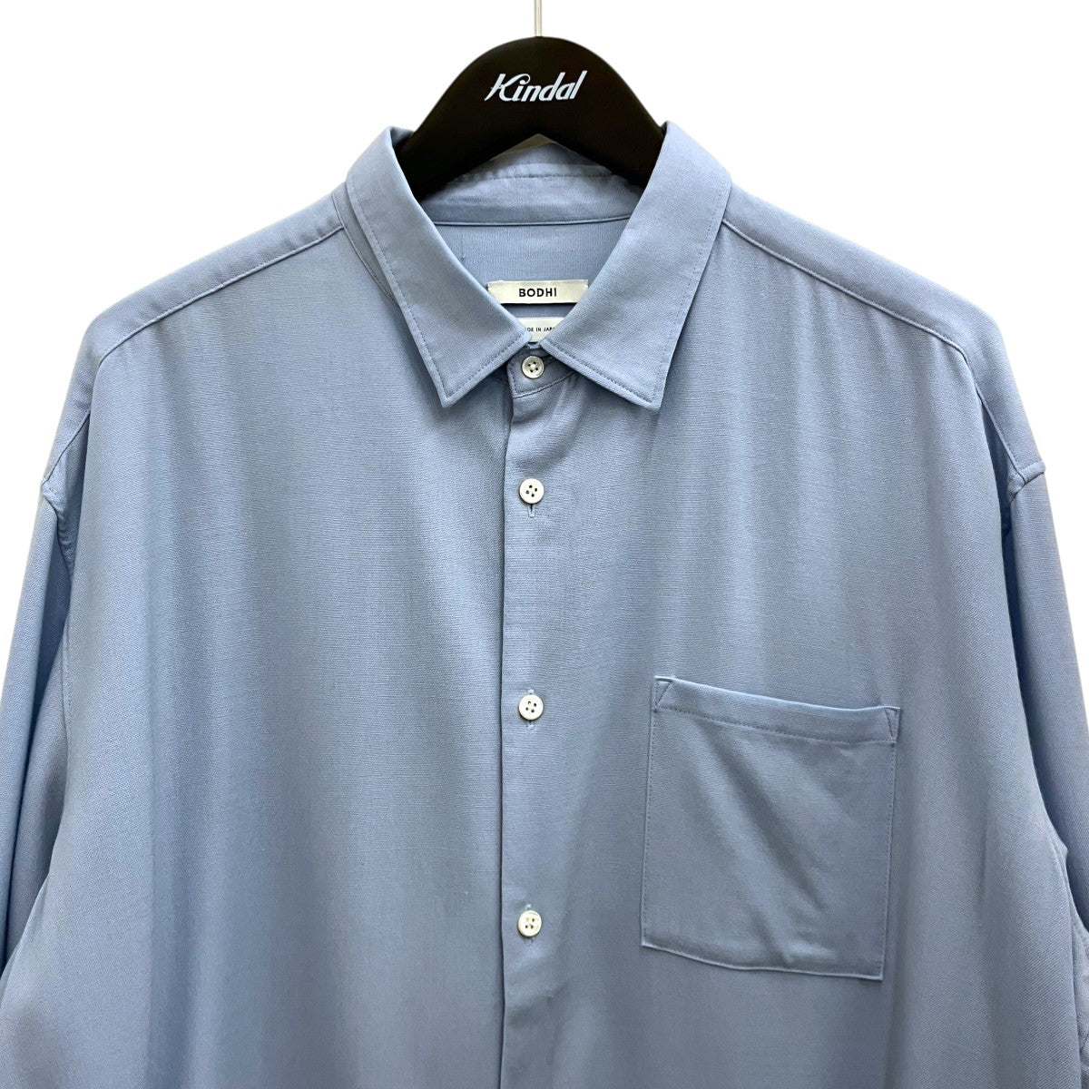 BODHI 25SSカシミヤレギュラーカラーシャツBD25SS-SH001 古着・中古-3枚目のアイテム画像