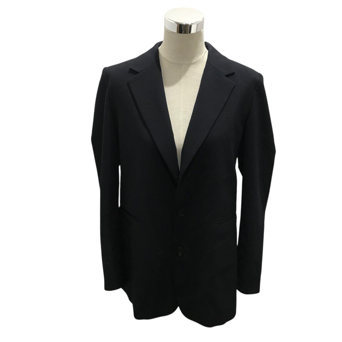 AP STDIO ブラック ジャケット 日本製 PRADA BLACK JACKET IN RE-NYLON (PRADA/テーラードジャケット