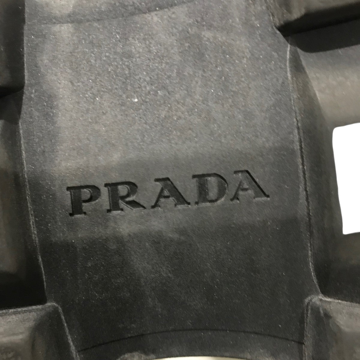 PRADA(プラダ) ロックサンドブラッシュドロイスレザーレース