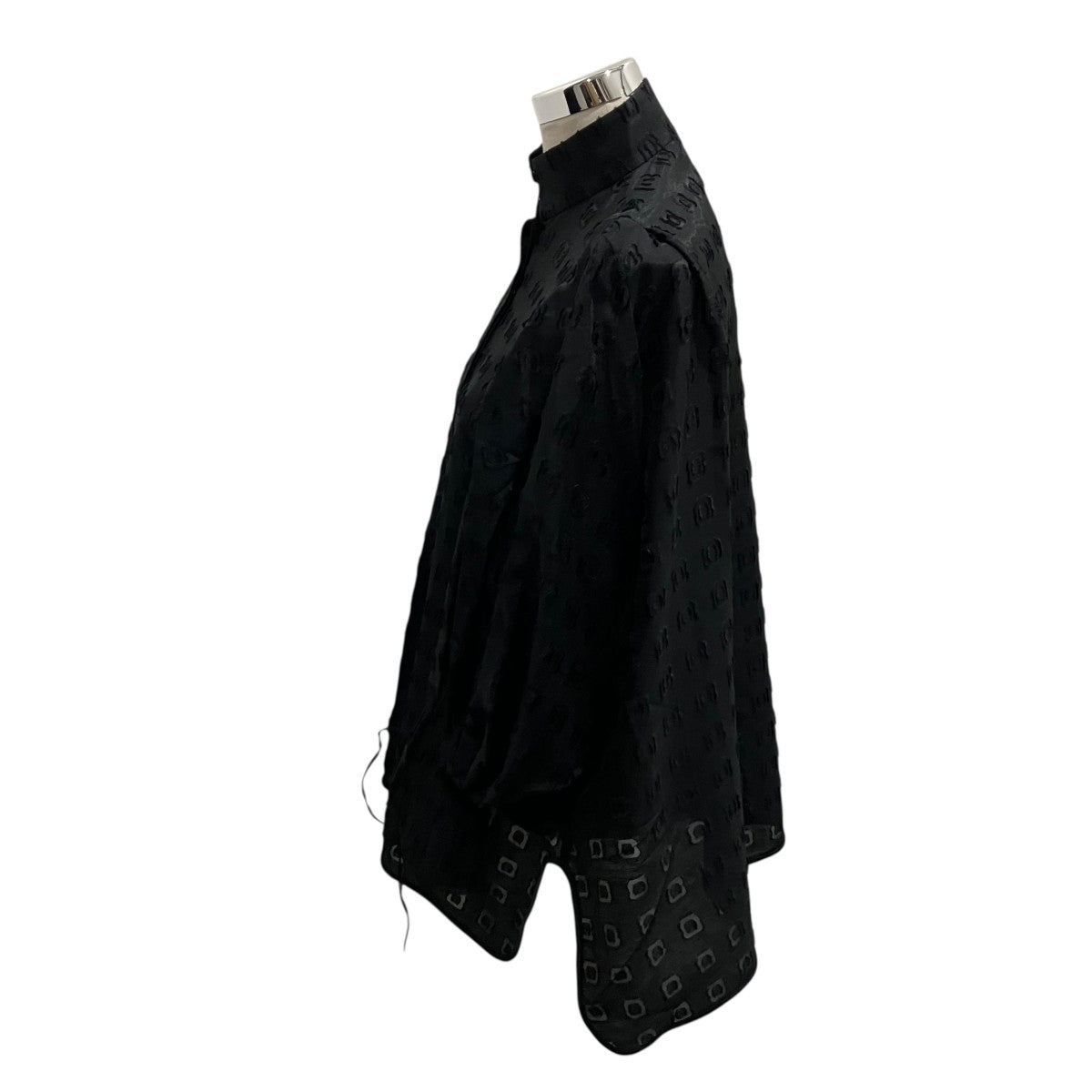 mame kurogouchi(マメクロゴウチ) Floral Cut Jacquard Shirtブラウス