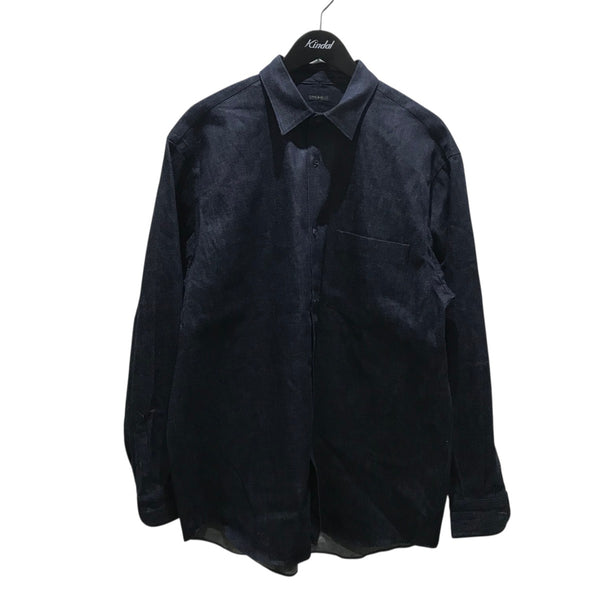 COMOLI(コモリ) デニムコモリシャツX01-02004 X01-02004 インディゴ