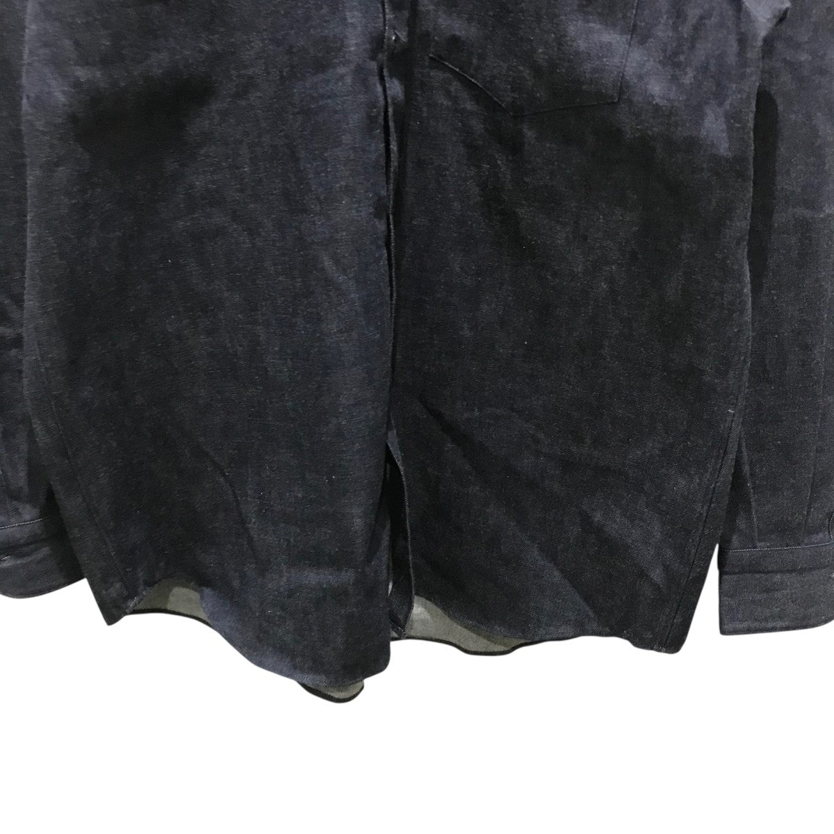 COMOLI(コモリ) デニムコモリシャツX01-02004 X01-02004 インディゴ