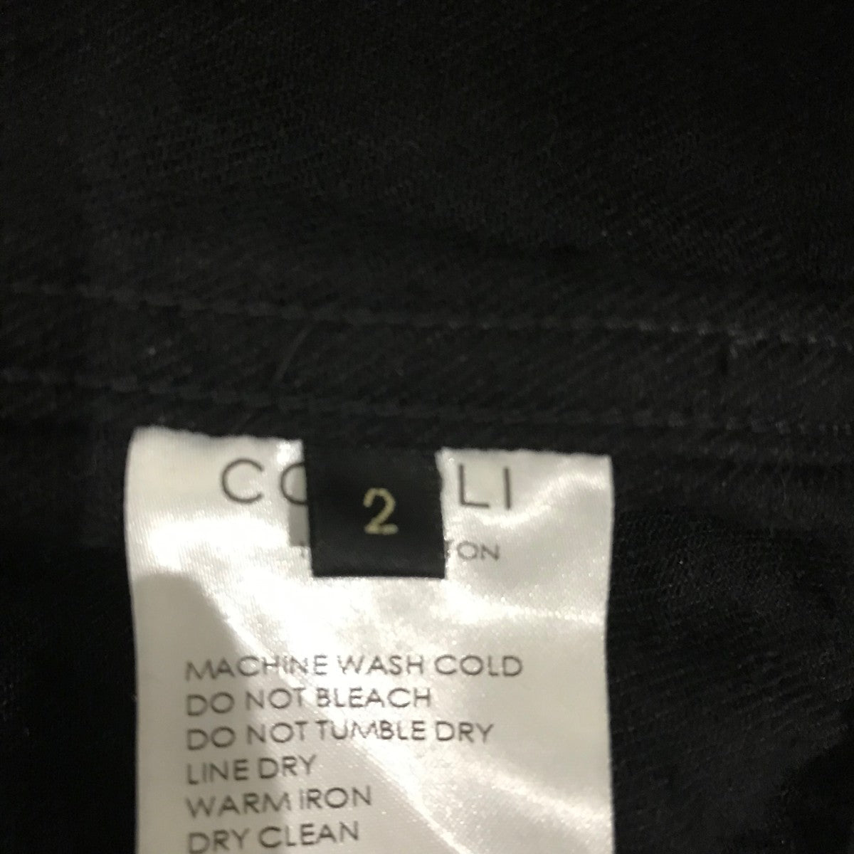 COMOLI(コモリ) デニムジャケットZ01-01001 Z01-01001 ブラック