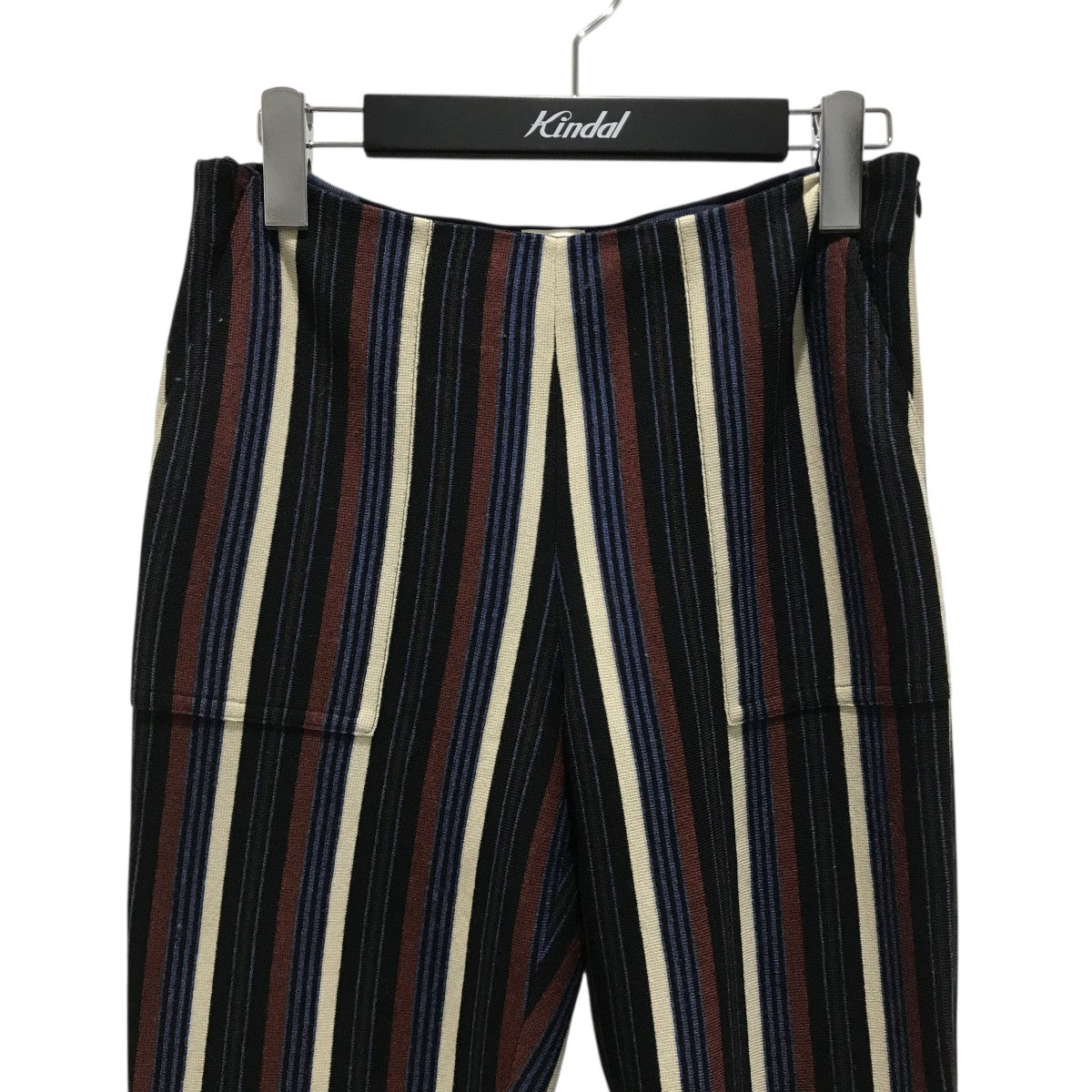 HERMES エルメス ストライプパンツ HERMES(エルメス) ストライプニットパンツ マルチカラー サイズ