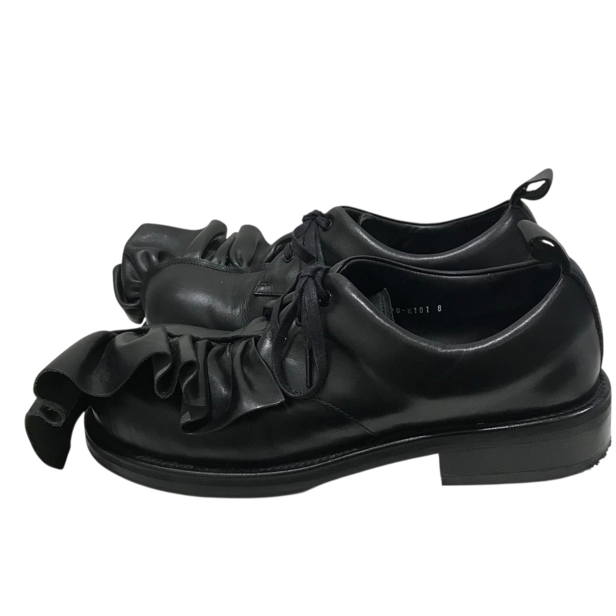 極美品！COMME des GARCONS 厚底　シャークソール　レザーシューズ 2025年最新】Yahoo!オークション -ギャルソン シャークソールの