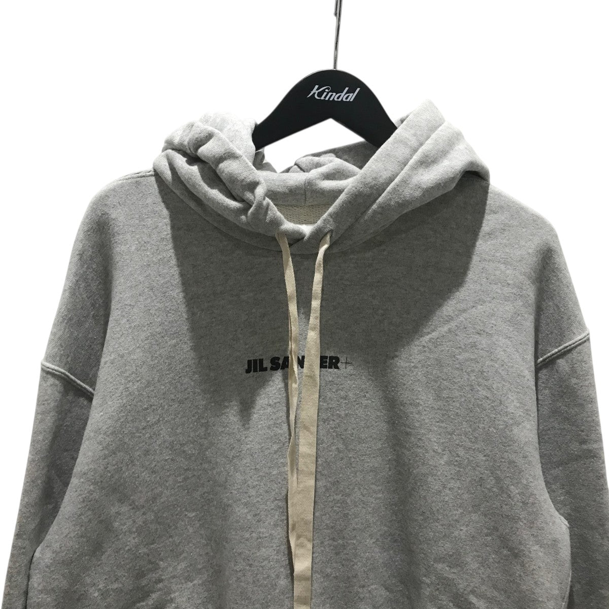 JIL SANDER+(ジルサンダープラス) ロゴプルオーバーパーカー