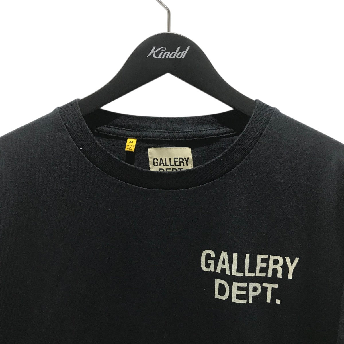 ギャラリーデプト　Tシャツ GALLERY DEPT(ギャラリー デプト) ロゴTシャツ ブラック サイズ