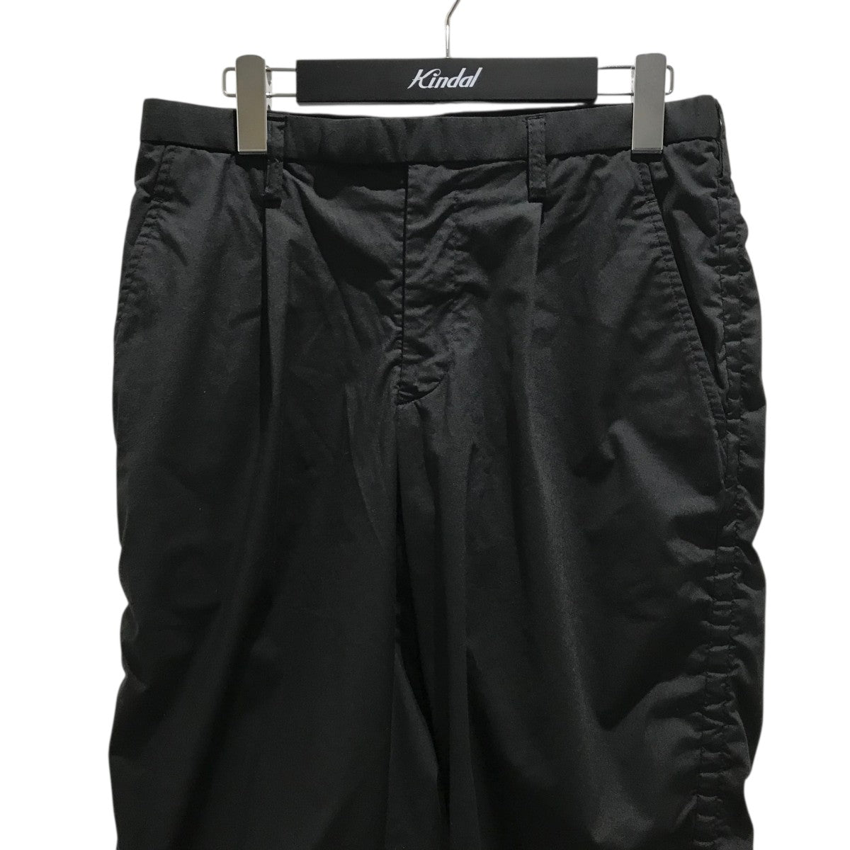 Kolor 21SS パッカリングパンツ　ブラック　サイズ1 KOLOR(カラー) パッカリングパンツ21SBM P18144S 21SBM P18144S