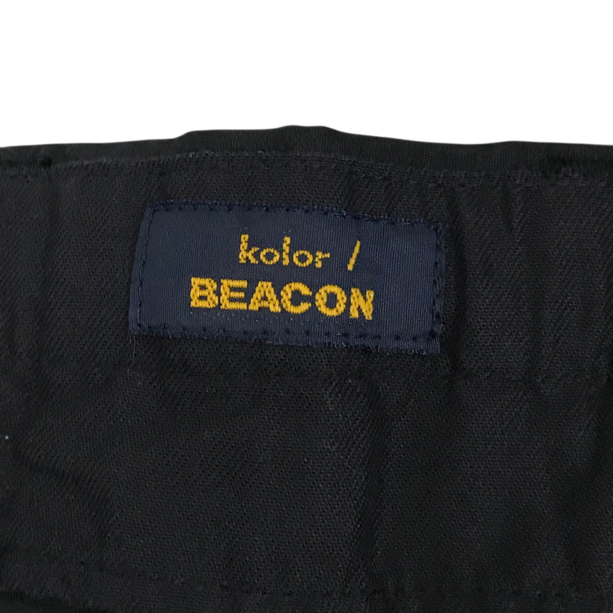 【直営店限定】kolor BEACON /パッカリングパンツ/NAVY/サイズ3 kolor / BEACON] Puckering Pants – MaW SAPPORO