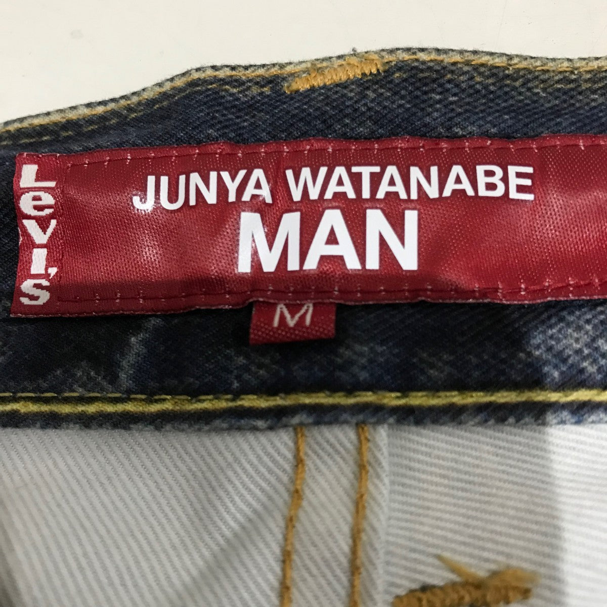 JUNYA WATANABE MAN×LEVI'S×berberjin 転写デニムパンツWK-P902