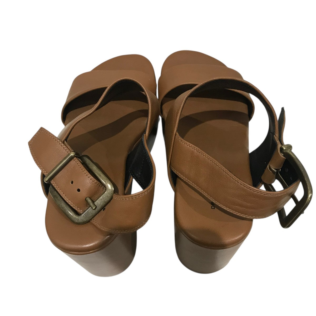 dries van noten 黒 スエード ストラップサンダル 36 dries van noten 黒 スエード ストラップサンダル 36