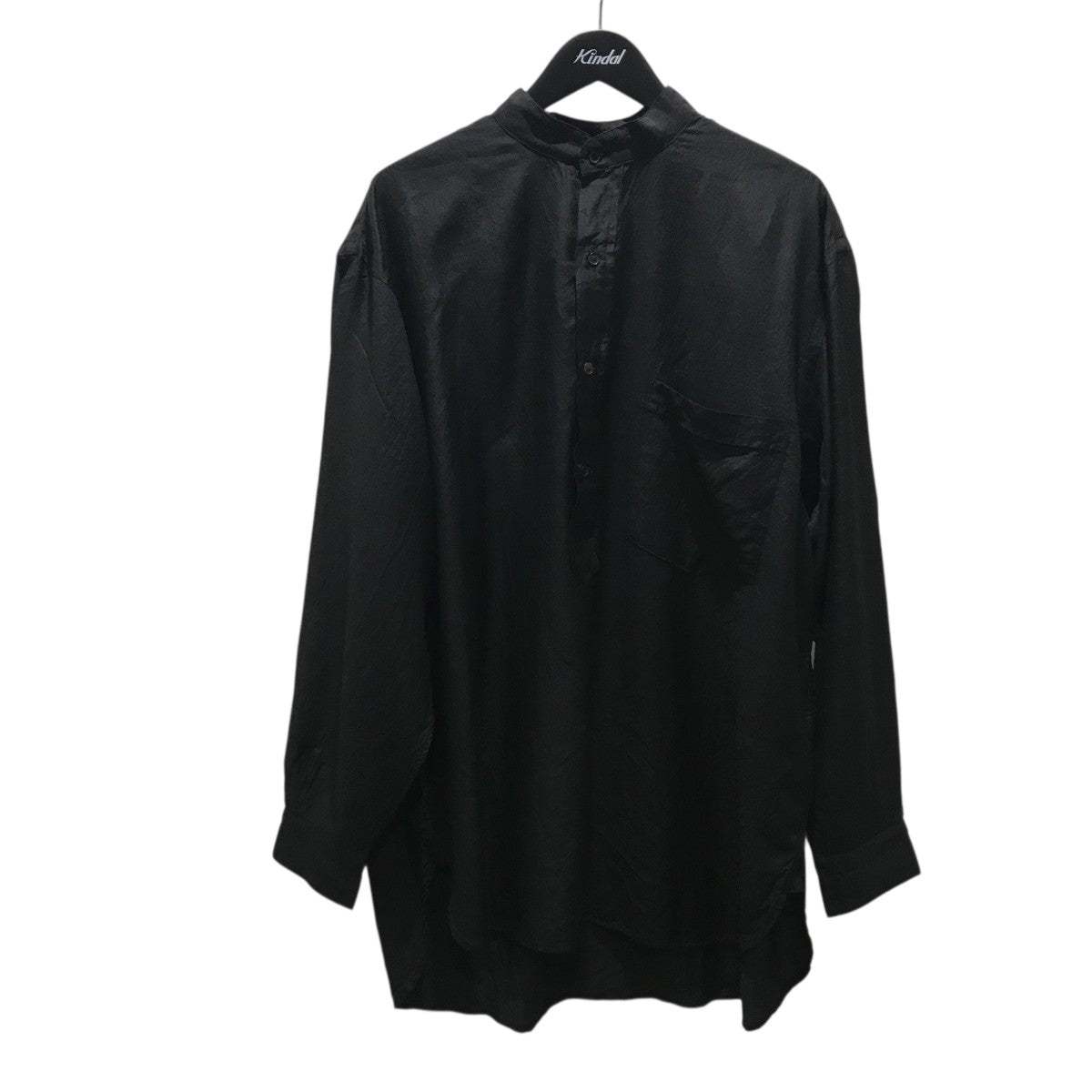 COMOLI 25SS ウールシルク プルオーバーシャツ コモリ COMOLI -ウールシルク スキッパーシャツ, コモリシャツ, プル