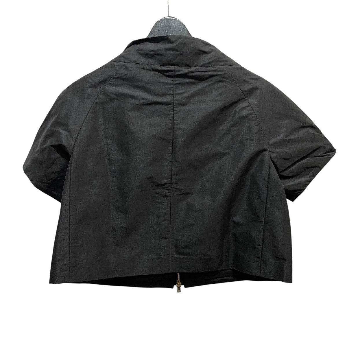 ジップ半袖ジャケット