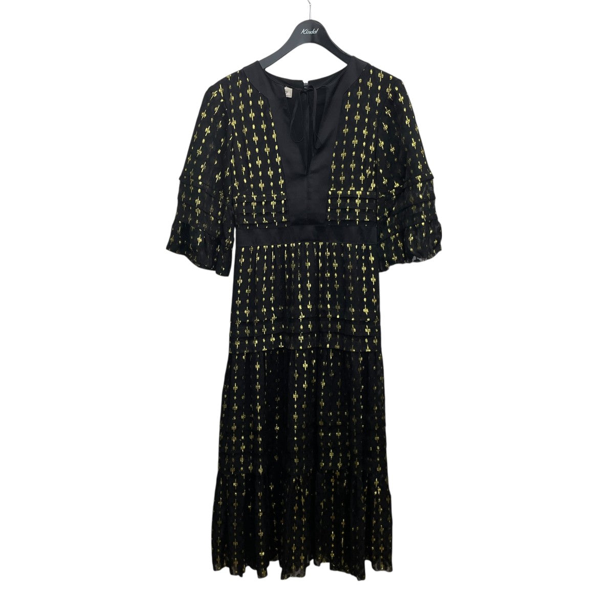 Temperley London シルク混ワンピース 古着・中古-1枚目のアイテム画像
