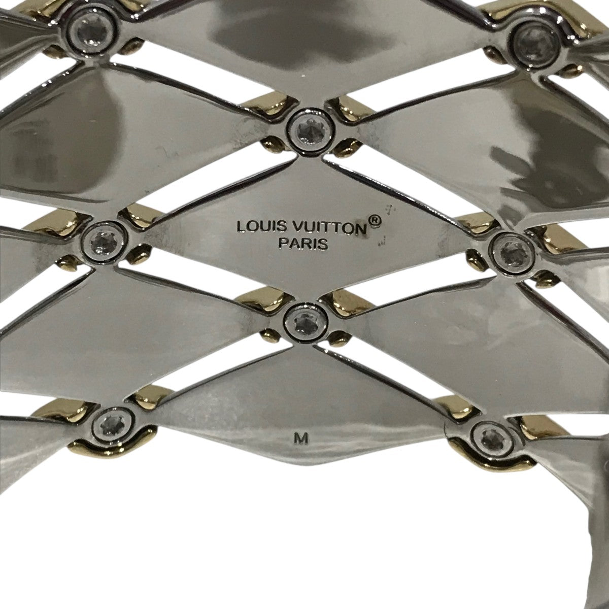 ★2024★ルイヴィトンバングル バングル アンプラント LV（ホワイトゴールド×ダイヤモンド） ｜ルイ