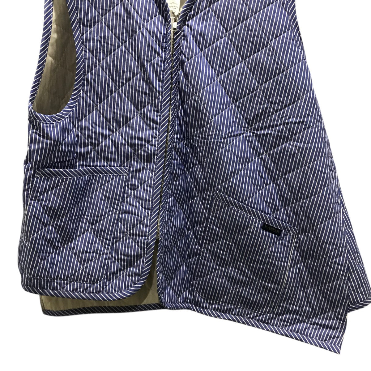 COMME des GARCONS SHIRT×LAVENHAM 25SSストライプ柄