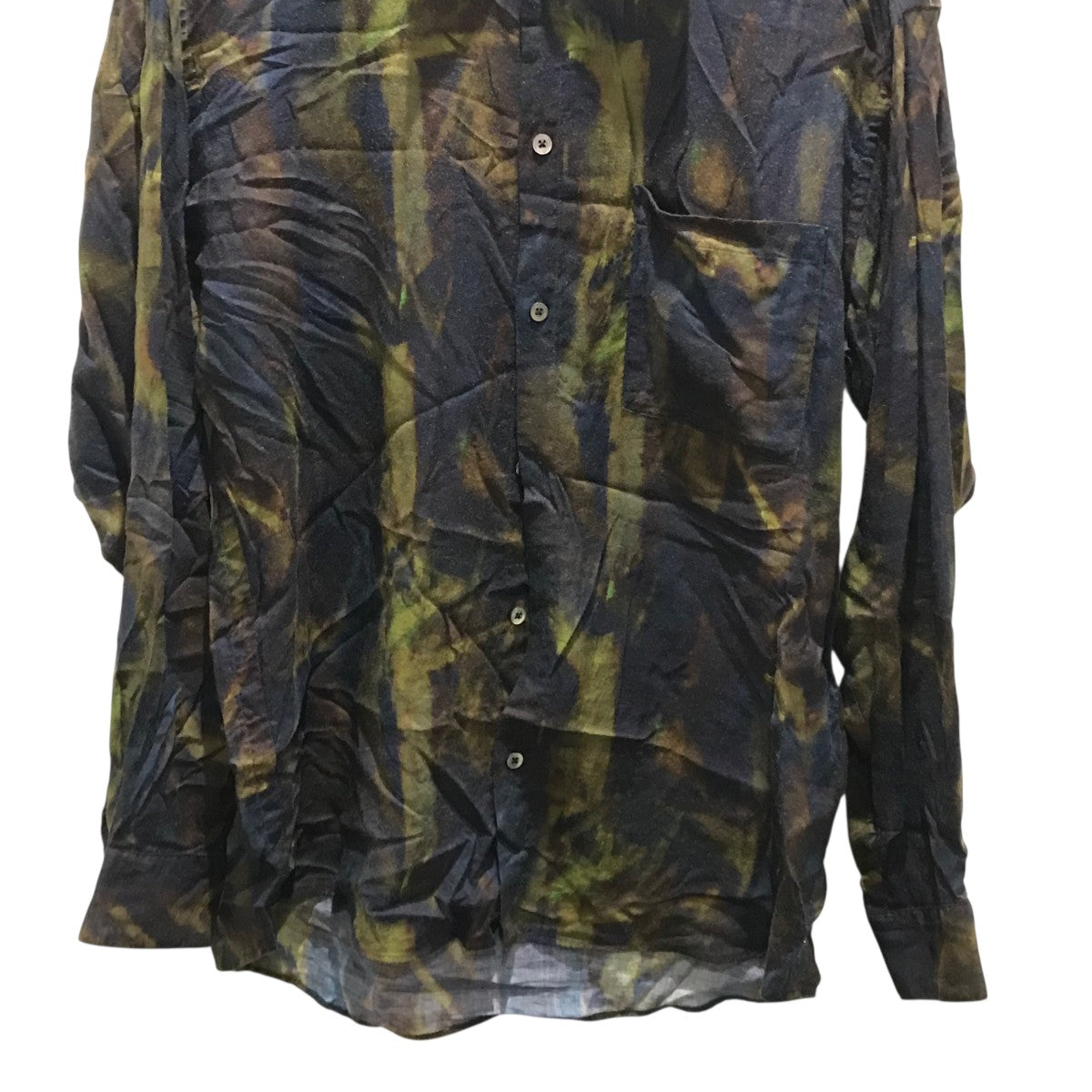 YOKE(ヨーク) 【 Patterned Regular Collar Shirt】レギュラー