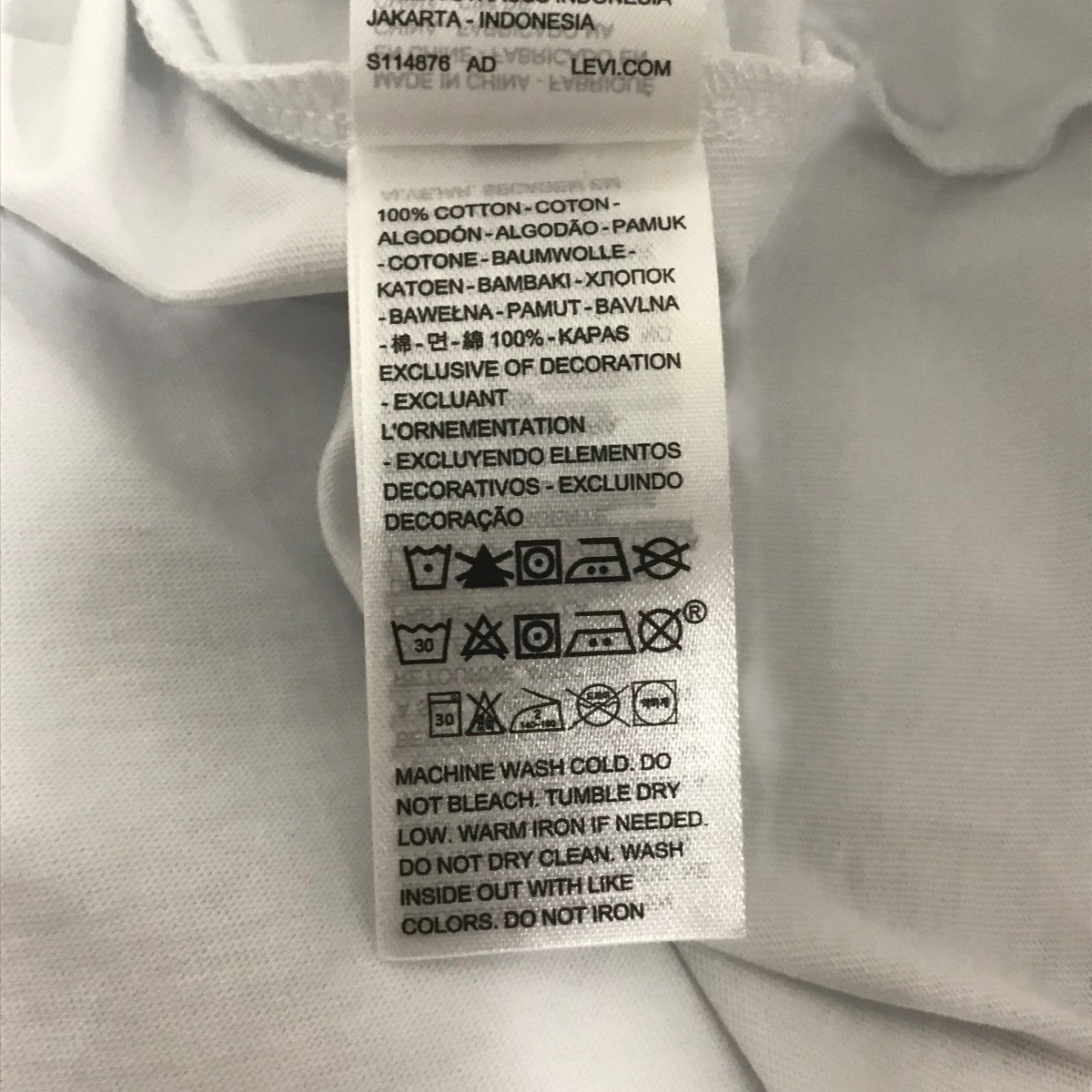 【最終値下げ】UNDERCOVER × Levi's コラボ 長袖Tシャツ XL Levi's® X Undercover Long-sleeve Tee - White | Levi's® US