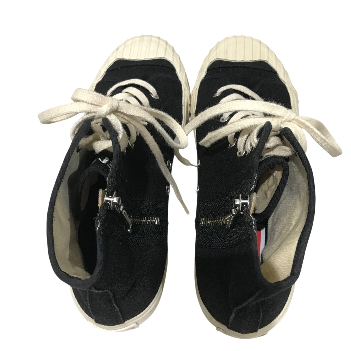 KENZO(ケンゾー) Hoop Sneakerレザースニーカー ブラック サイズ