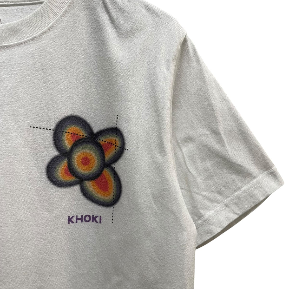 KHOKI 【Where is the exhibition T】プリントTシャツ24SS-t-07-muiti 古着・中古-4枚目のアイテム画像