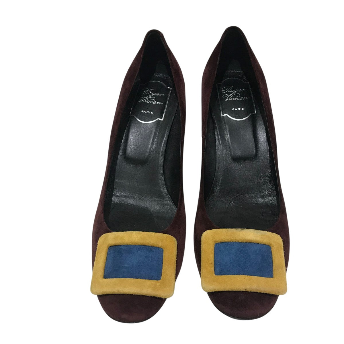 Roger Vivier(ロジェ ヴィヴィエ) スウェードパンプス レッド サイズ