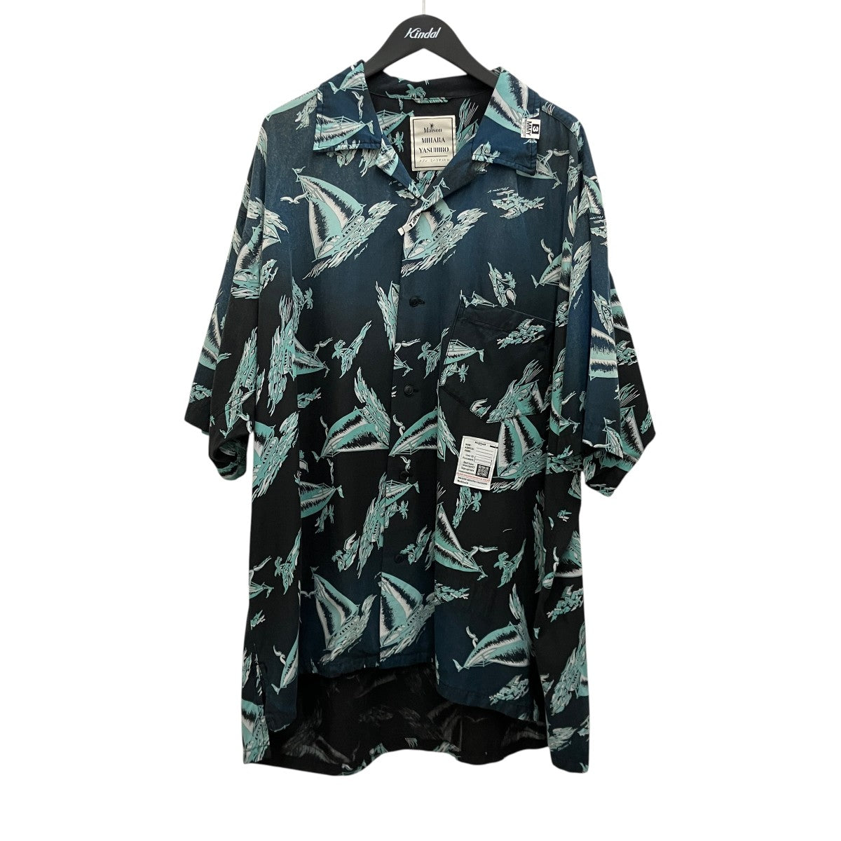 25SS【VINTAGE LIKE ALOHA SHORT−SLEEVE SHIRT】アロハシャツJ14SH187