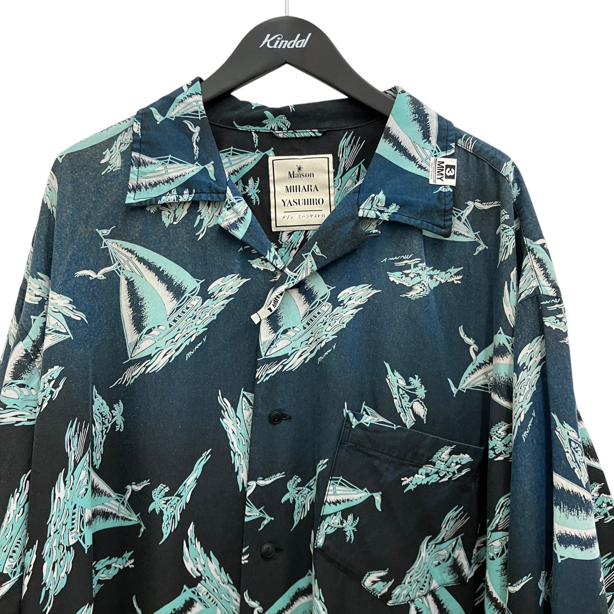 25SS【VINTAGE LIKE ALOHA SHORT−SLEEVE SHIRT】アロハシャツJ14SH187