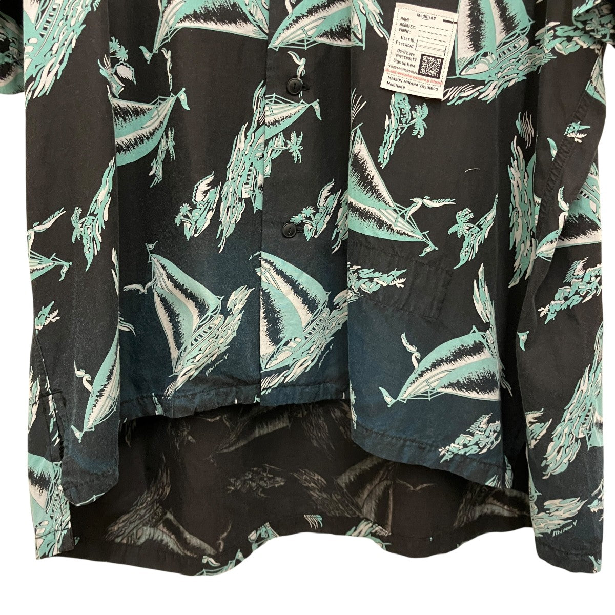25SS【VINTAGE LIKE ALOHA SHORT−SLEEVE SHIRT】アロハシャツJ14SH187
