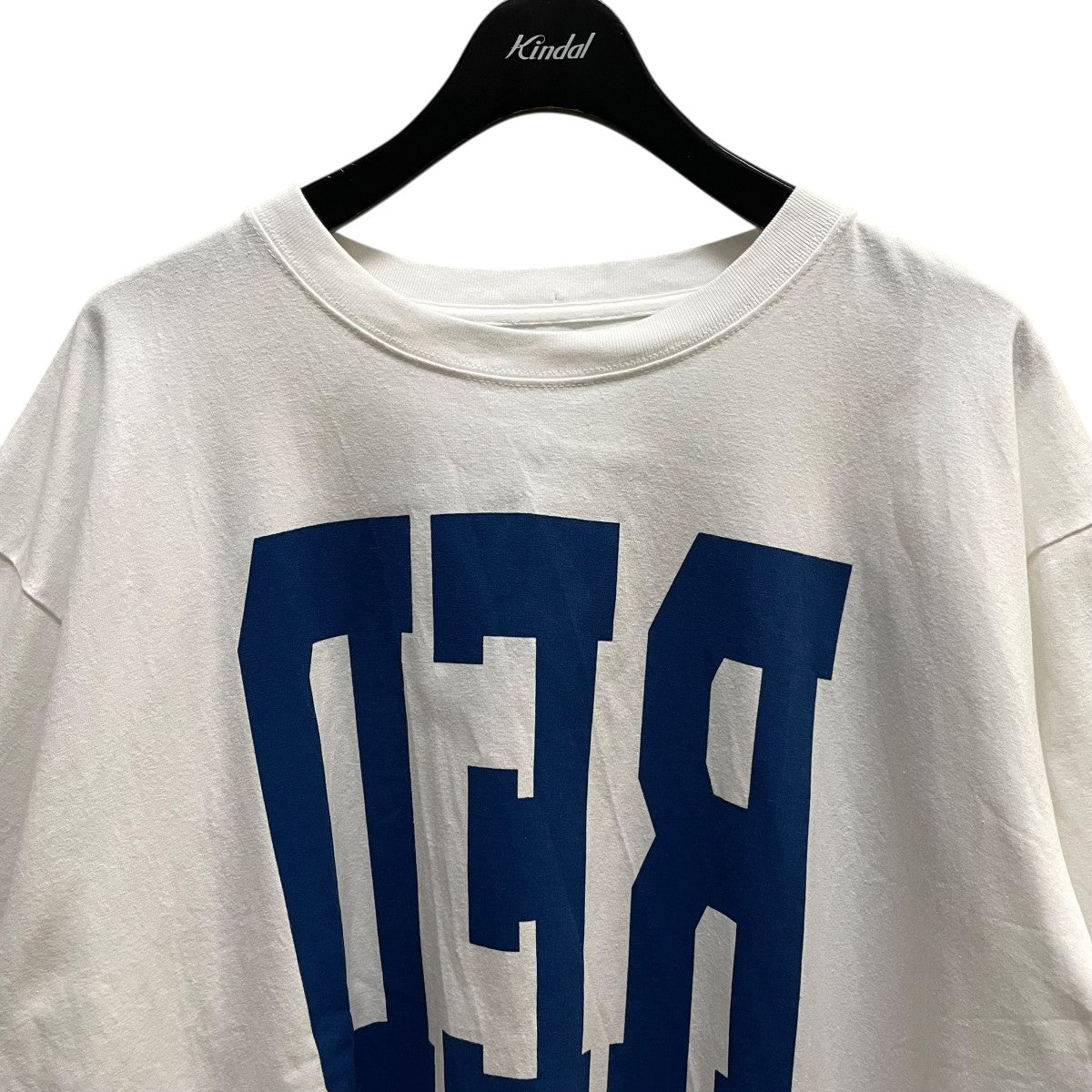 AZ (ANREALAGE × NO DESIGN) AZ Tシャツ (あか)プリントTシャツ 古着・中古-3枚目のアイテム画像