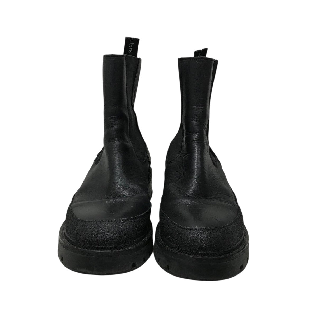 カルバンクライン　レザー　 サイドゴアブーツ　  Calvin Klein Jeans(カルバンクラインジーンズ) サイドゴア