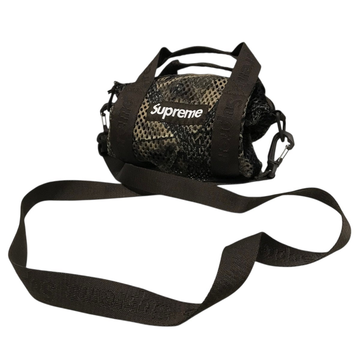so-1674) Supreme メッシュミニダッフルバッグ カモ 25ss Supreme(シュプリーム) 25SS【 Mesh Mini Duffle Bag 】メッシュ