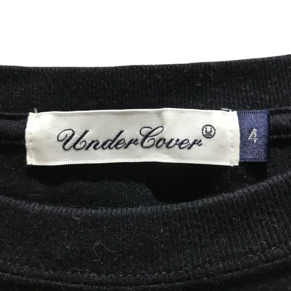 UNDERCOVER 最後の晩餐 Tシャツ プリント ブラック サイズ4 UNDERCOVER アンダーカバー 最後の晩餐 Tシャツ 半袖 プリント