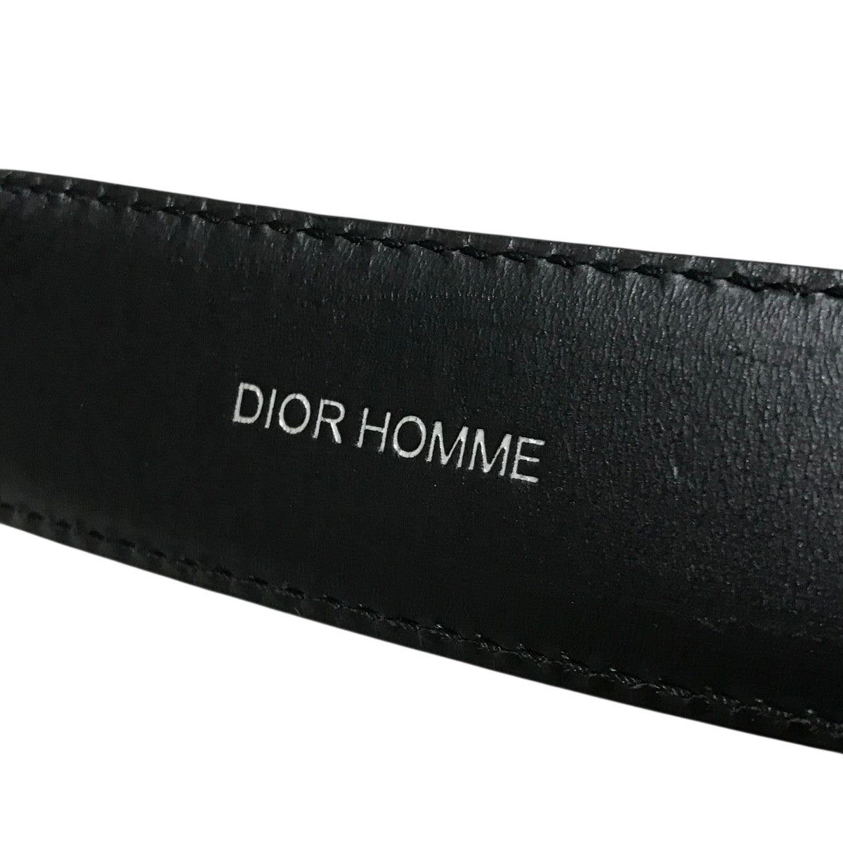 Dior Homme(ディオールオム) レザーベルト ブラック サイズ 90