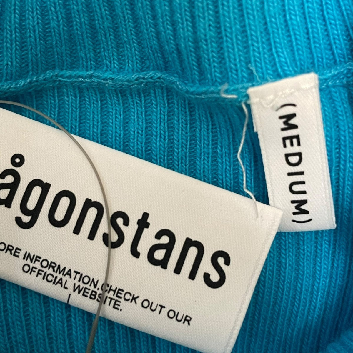 nagonstans リブカットソー470FA470-0390 古着・中古-5枚目のアイテム画像