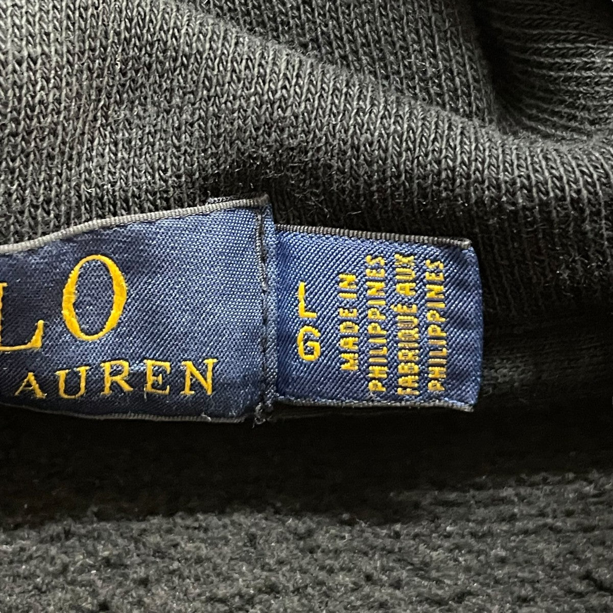 希少✨US製Polo by Ralph Lauren ブラックジャンパーサイズL Polo by Ralph Lauren ブラックジャケット s-l400.jpg