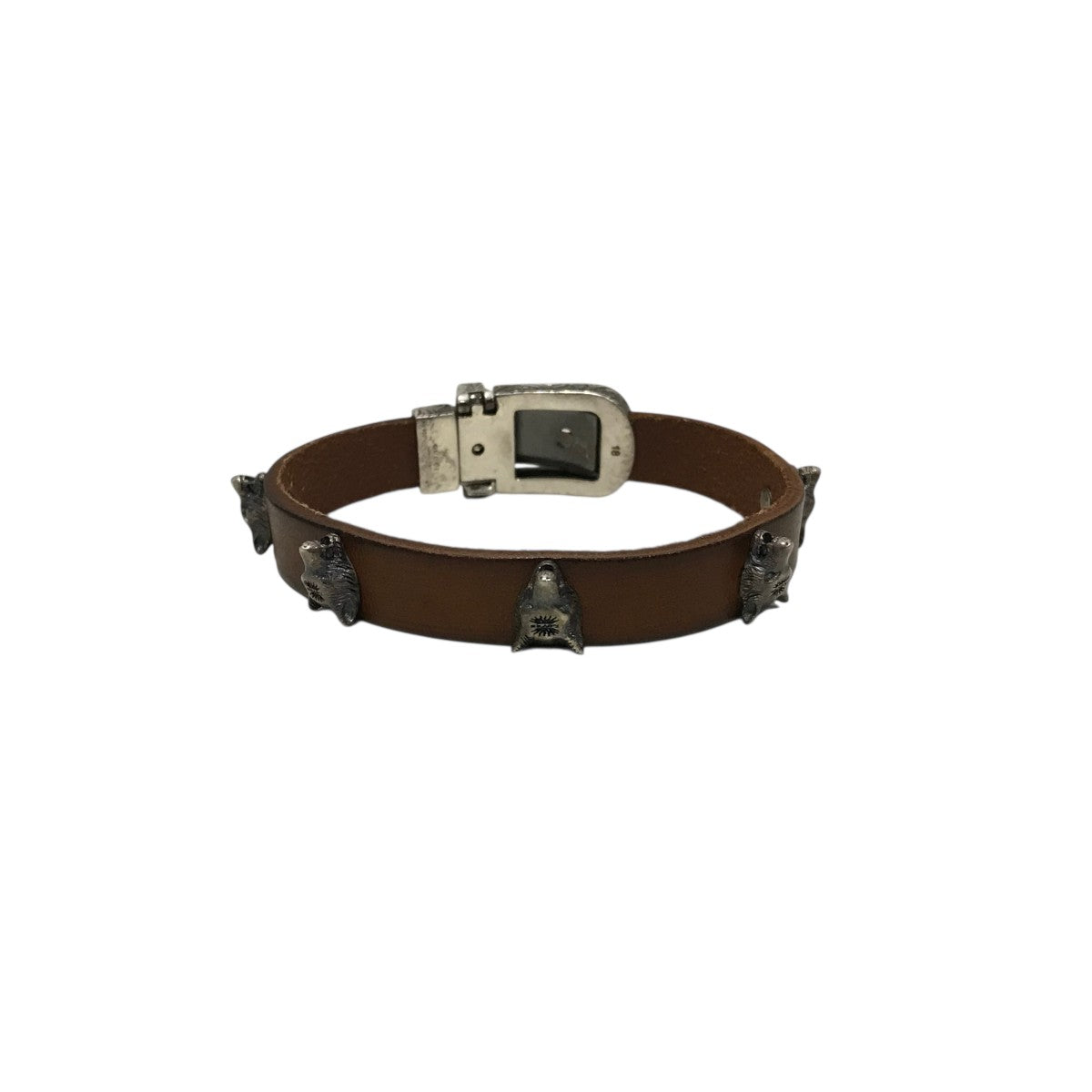 GUCCI(グッチ) アンガーフォレストブレスレットレザー