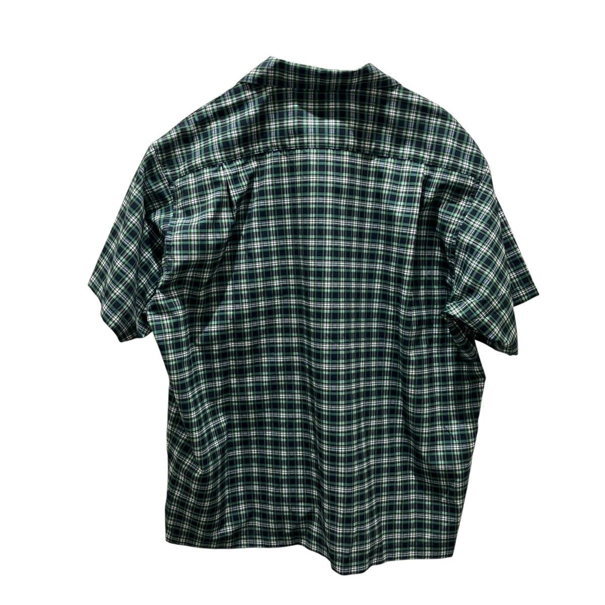 DAIWA PIER39 【Tech Regular Collar Shirts】チェック半袖シャツBE-89022 古着・中古-2枚目のアイテム画像