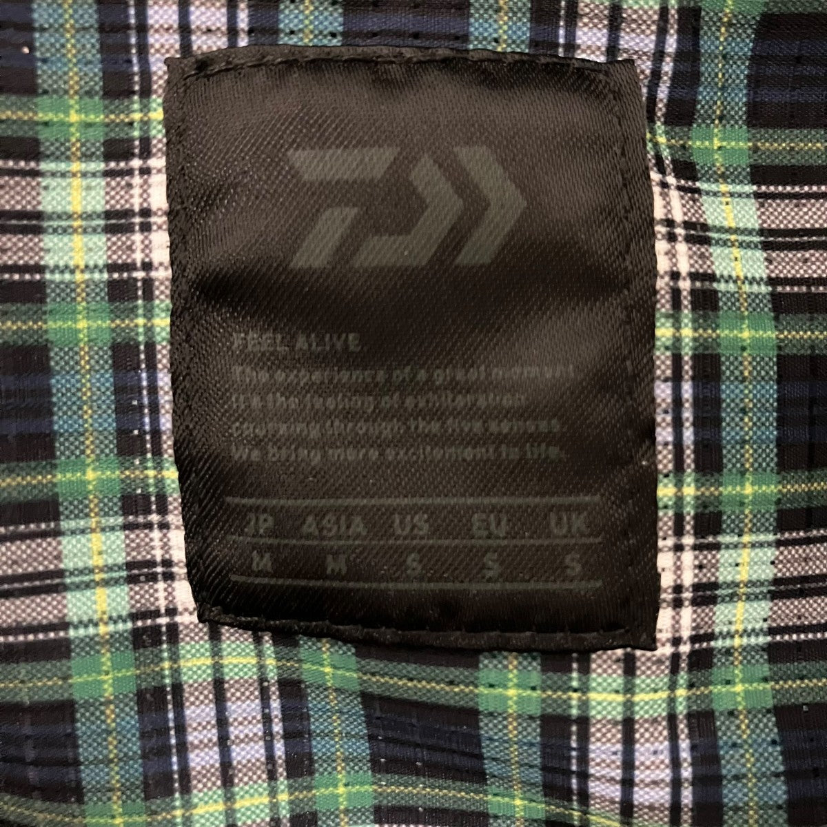 DAIWA PIER39 【Tech Regular Collar Shirts】チェック半袖シャツBE-89022 古着・中古-6枚目のアイテム画像