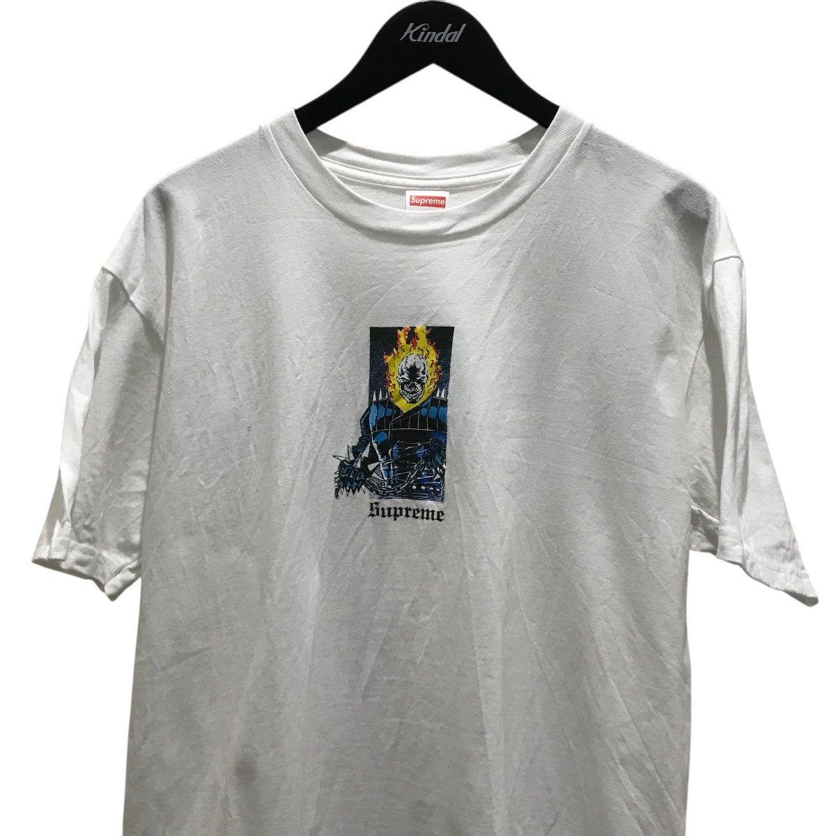 トップス Supreme GhostRider Tee White M Supreme×MARVEL 【ghost rider tee】ゴーストライダーTシャツ