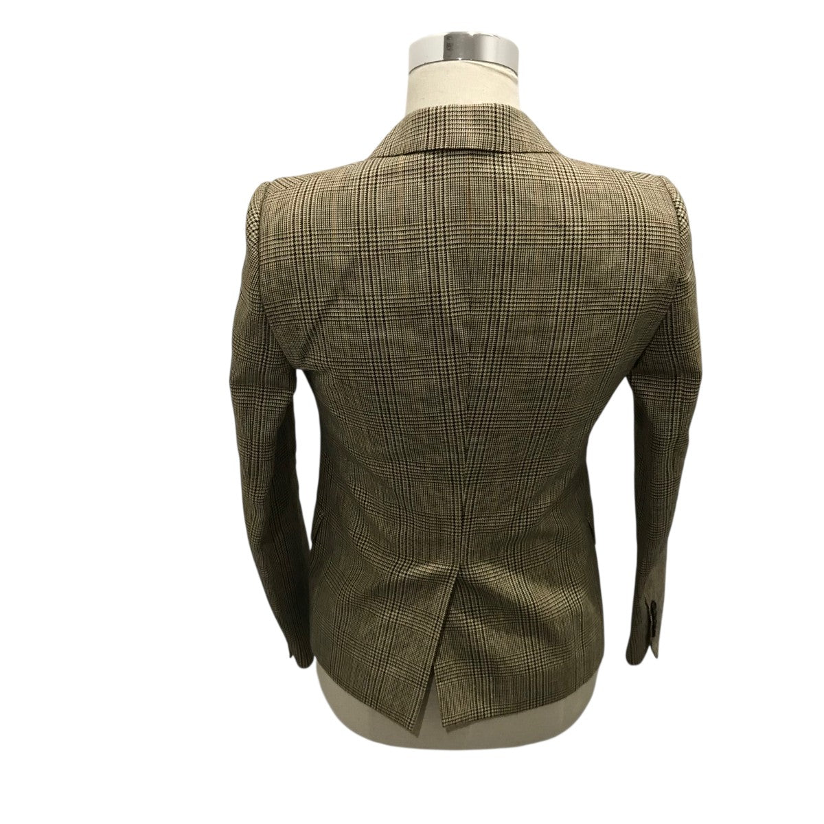 Vintage CELINE セリーヌ トリオンフ チェック コート カシミア Vintage CELINE セリーヌ トリオンフ チェック コート カシミア