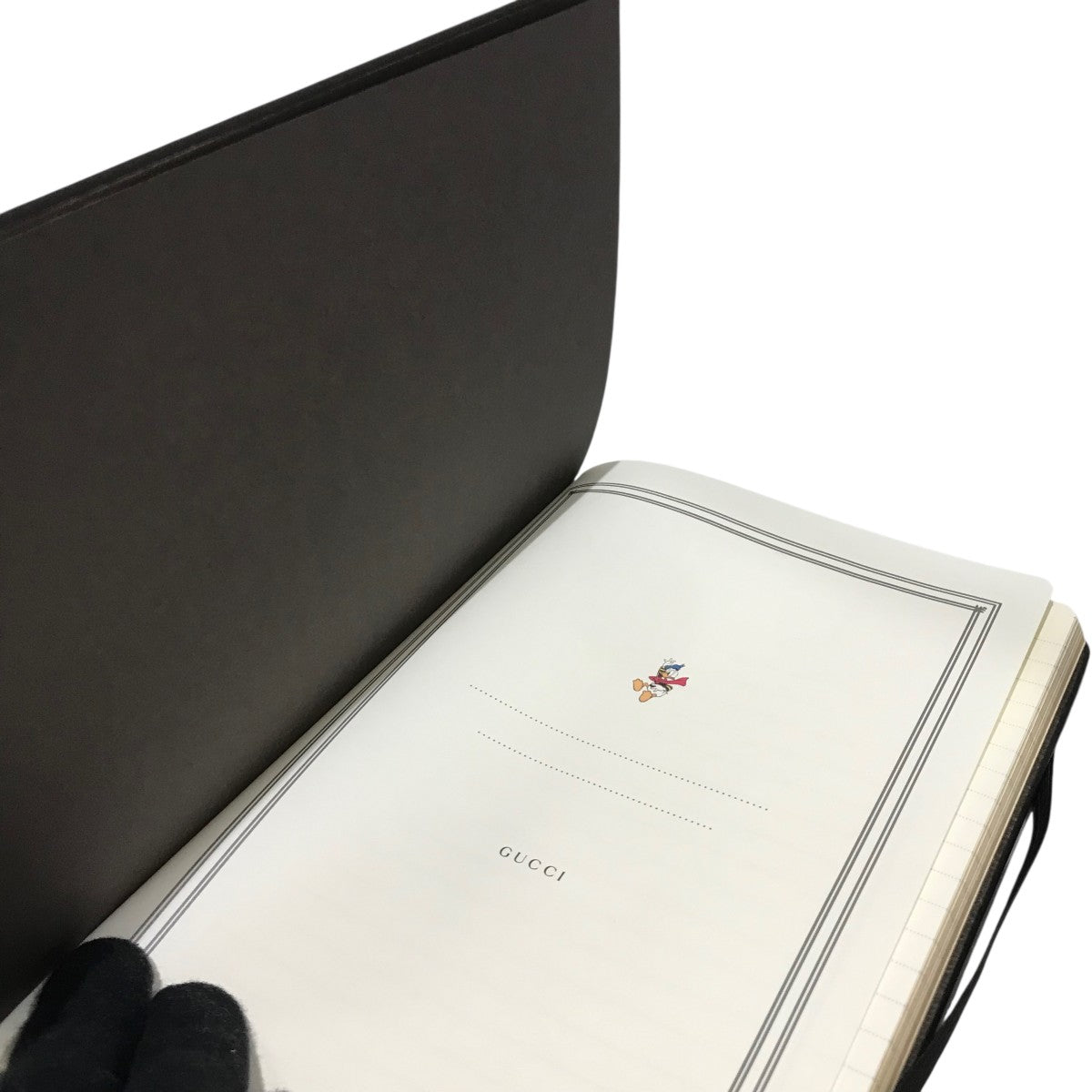 SALE GUCCI Disneyノート　ドナルド柄　値下げ交渉可 新品】GUCCI ドナルド ノート ディズニー - メルカリ