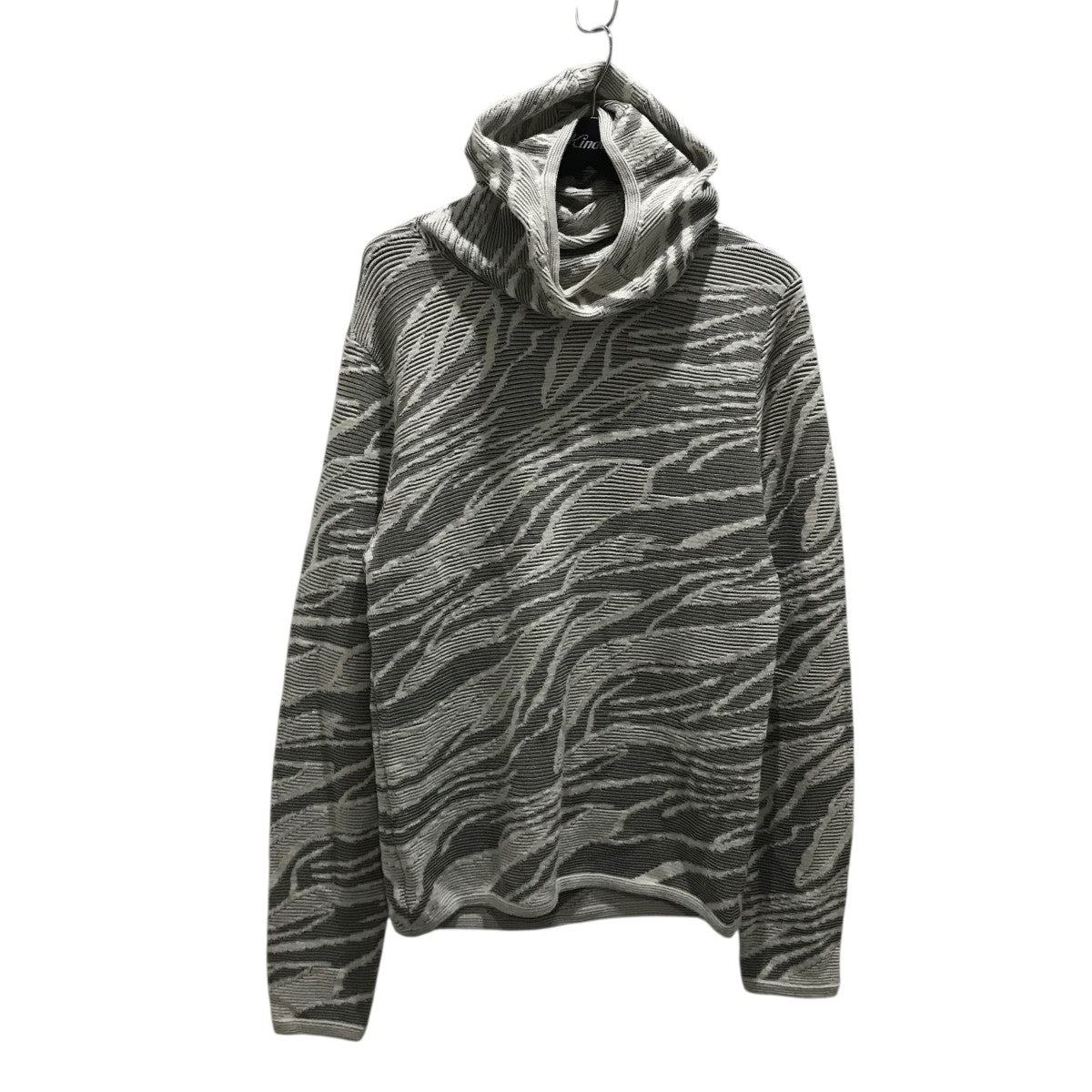 ニットプルオーバーパーカーPTK23AW01B