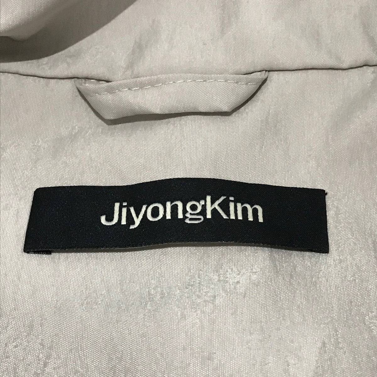 JIYONG KIM(ジヨン キム) 24AWデザインフーデッドジャケット