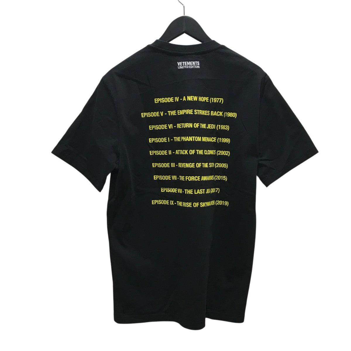 VETEMENTS ヴェトモン ロゴプリント Tシャツ VETEMENTS ヴェトモン ブランド メンズ Tシャツ 半袖 ロゴ