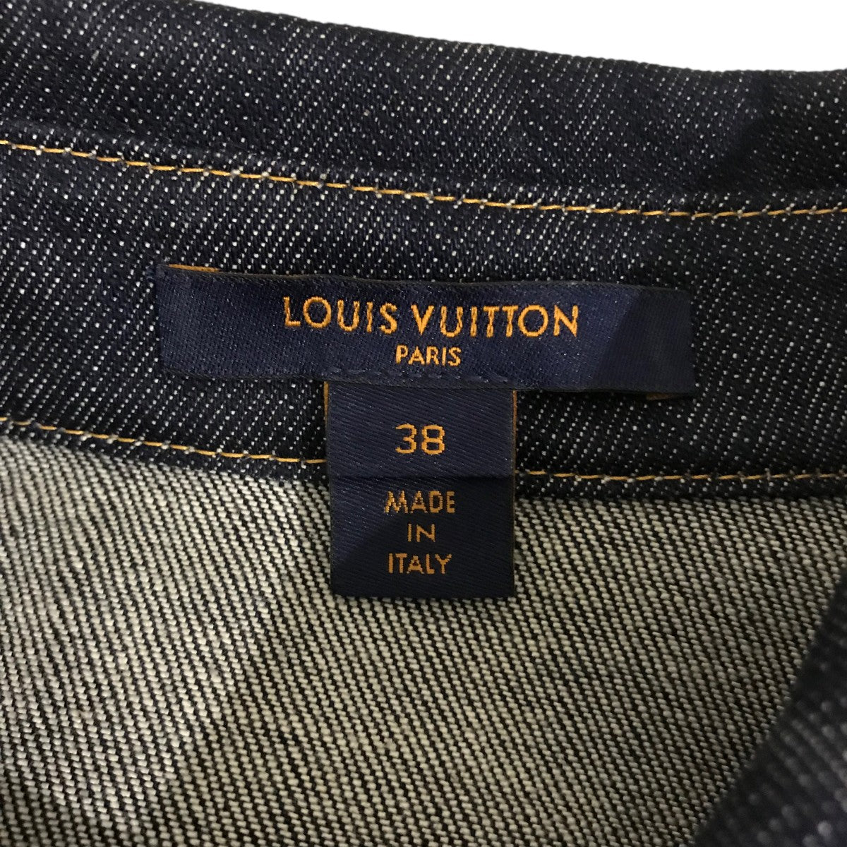 Louis Vuitton デニムノースリーブワンピース 38 Louis Vuitton デニムノースリーブワンピース 38 LOUIS VUITTON