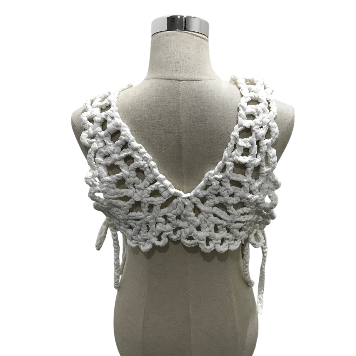 ENFOLD SPLIT KNIT VEST 手編み セーター