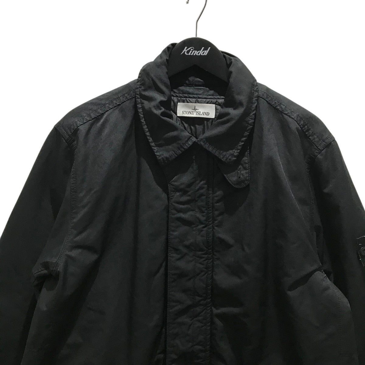 23AW［中古］STONE  ソフトシェルジャケット ブラック 23AW［中古］STONE ISLAND ソフトシェルジャケット ブラック